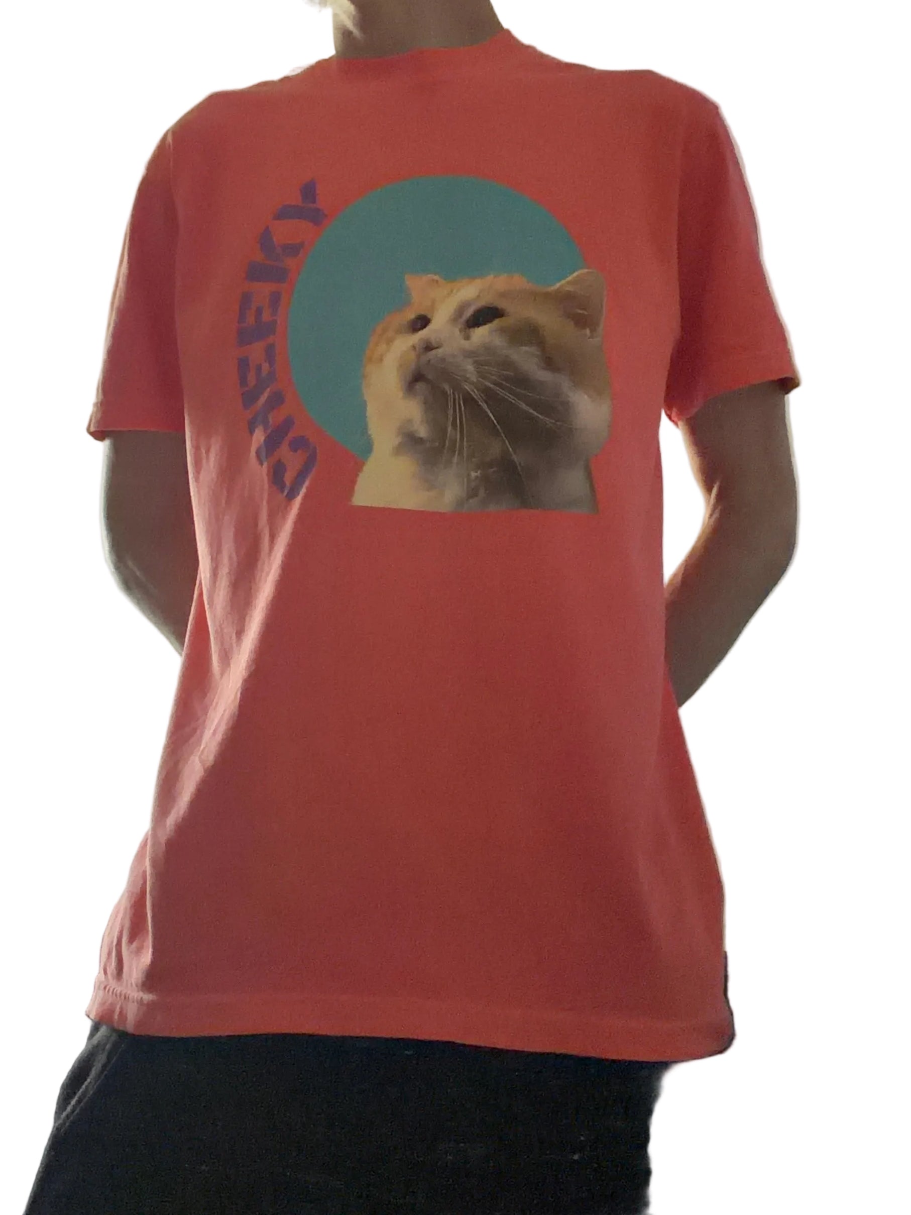 Cheeky Adam Salmon Unisex Garment-Dyed T-shirt
