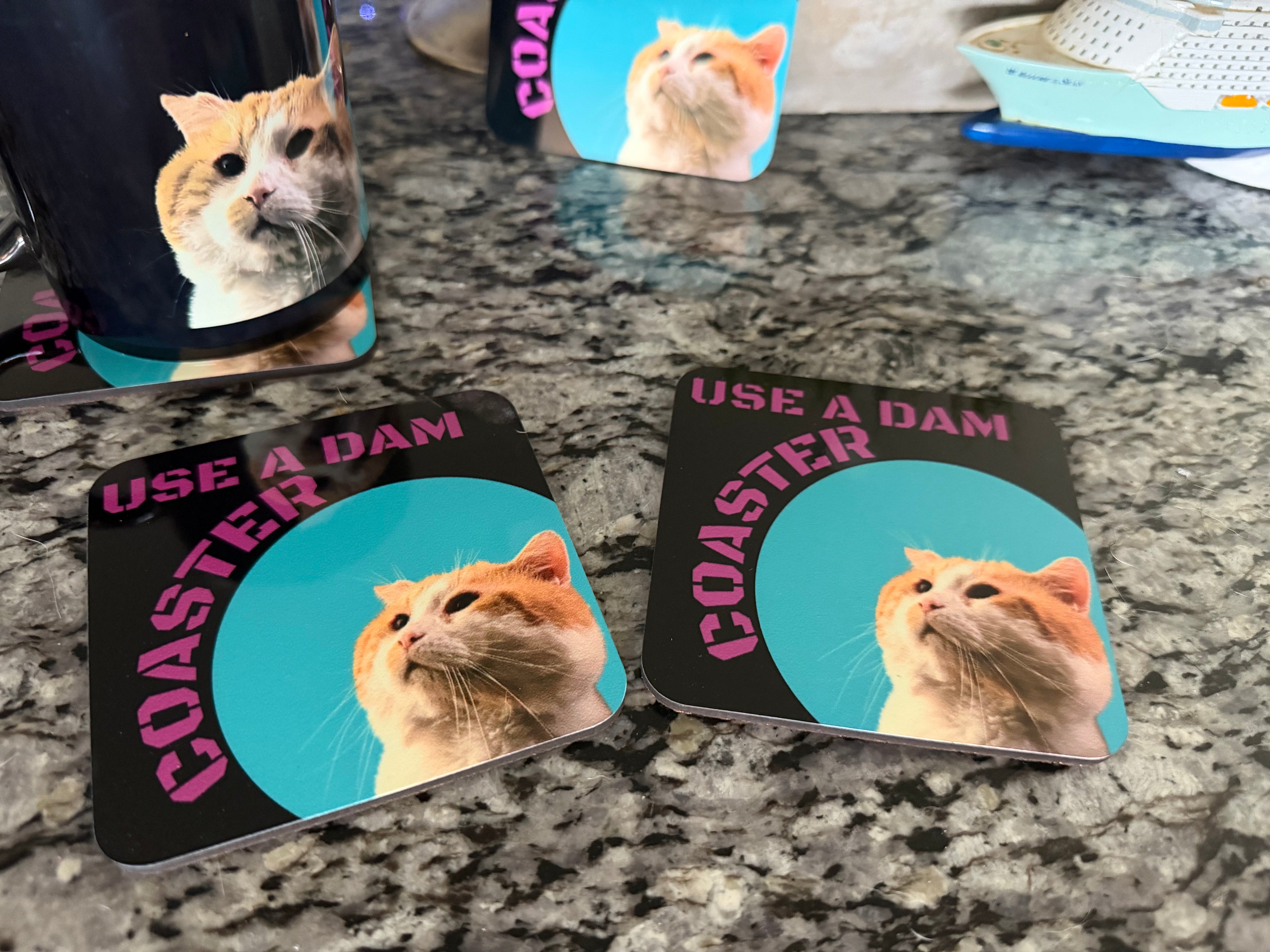 Adam Coaster Corkwood Coaster Set