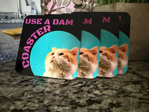 Adam Coaster Corkwood Coaster Set